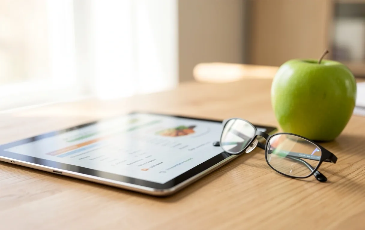 Preparation for a virtual nutrition session